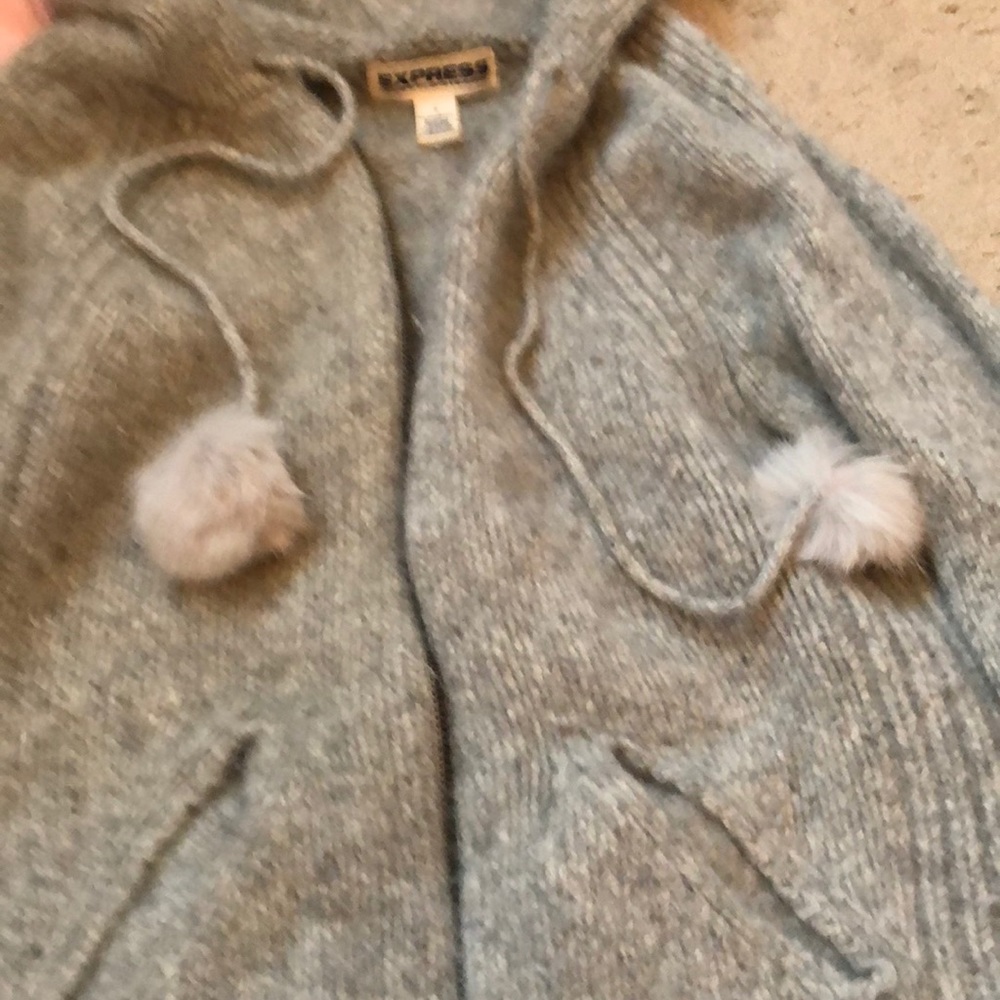 Express Zip Up Sweater With Matching Turtle Neck - image 3